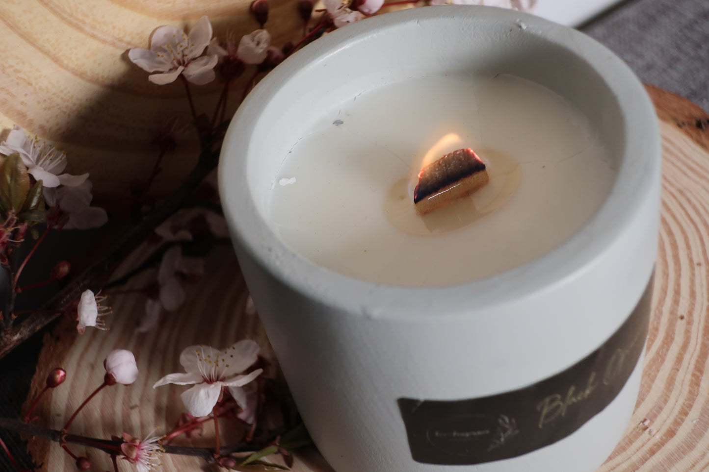 Crackle Wick Candle