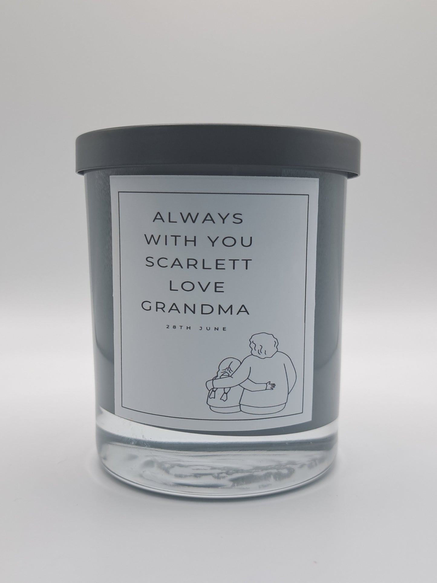 Crackle Wick Candle - Personalised